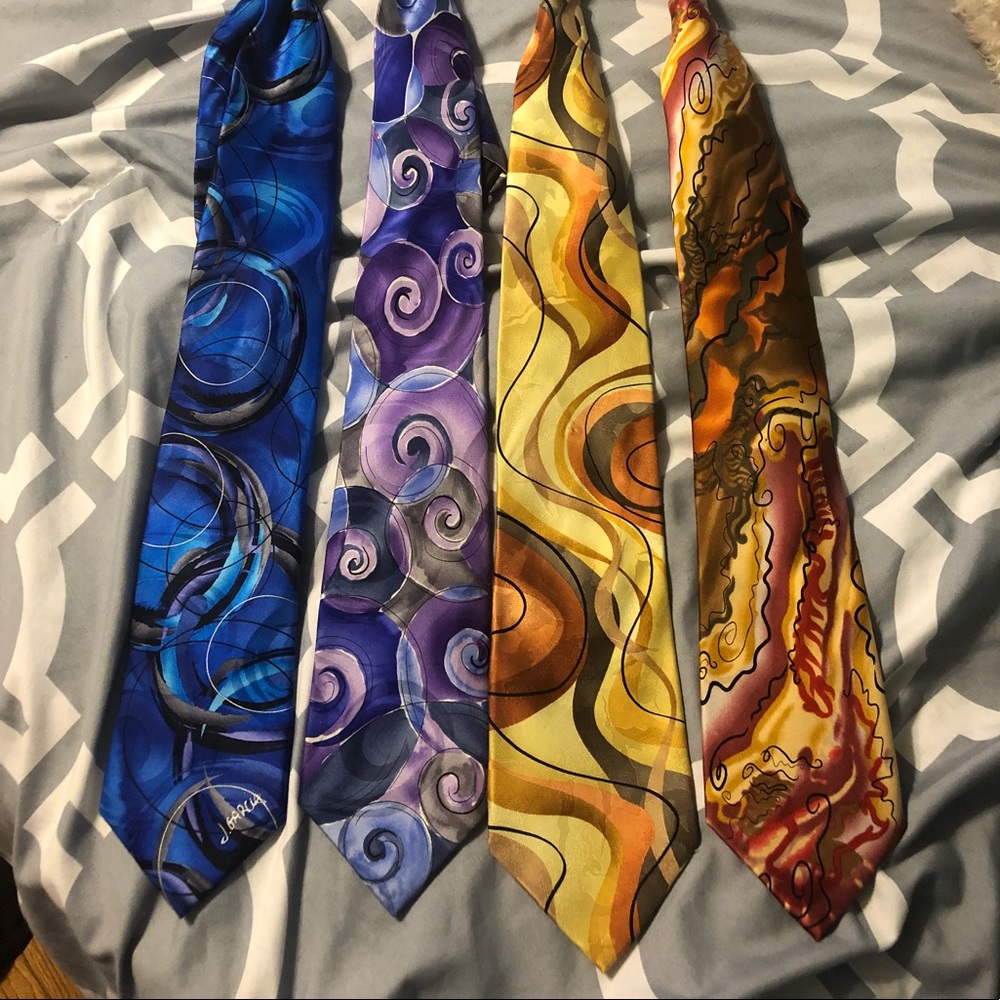4 Jerry Garcia ties